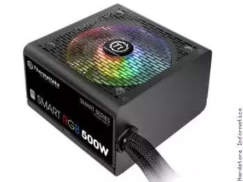 Fonte Thermaltake 500W Smart RGB Series ATX12V v2.3 80PLUS
