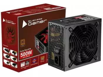 Fonte Bluecase 500W ATX12V 2.3 BLU 500R-B 80 PLUS Bronze