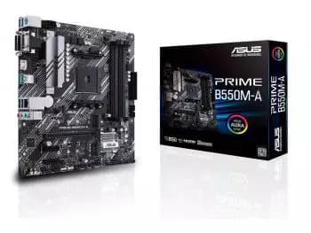 Placa Mãe ASUS Prime B550M-A (Socket AM4/AMD B550/4*DDR4/M.2)