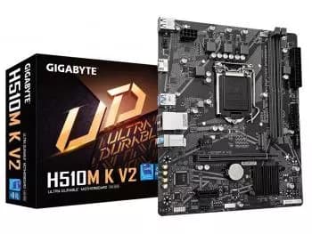 Placa Mãe Gigabyte H510M K V2 (Intel H510/LGA 1200/M.2)