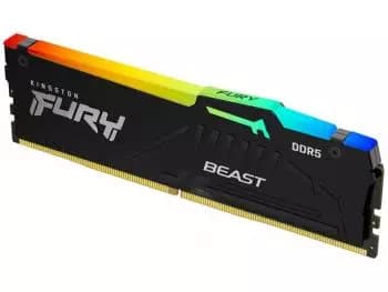 Memória Kingston Fury Beast RGB 32GB DDR5 5200MHz - KF552C40BBA-32