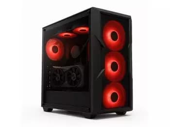 PC Gamer Power Evolution 3X Professional - R7 Edition (AMD Ryzen 7 5700X 8-Core, 32GB (2x16GB) DDR4-3200, 1TB SSD NVMe, GeForce RTX 3050 6GB) + Water Cooler 240MM