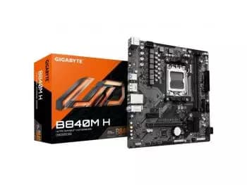 Placa Mãe Gigabyte B840M H (Socket AM5/AMD B840/DDR5/M.2)