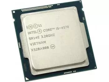 Intel Core i5-4570 3.2GHz (3.6GHz Turbo, LGA 1150, 6MB Cache) 84W - OEM