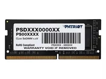 Memória Notebook Patriot Signature Line 8GB DDR4 SO-DIMM 3200MHz 1.2V