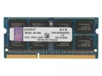 Memória Notebook Kingston ValueRAM 8GB DDR3 SO-DIMM 1333MHz 1.50V