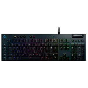 Teclado Mecânico Gamer Logitech G815 Ultrafino RGB Switch GL Tactile Brown US - 920-008984