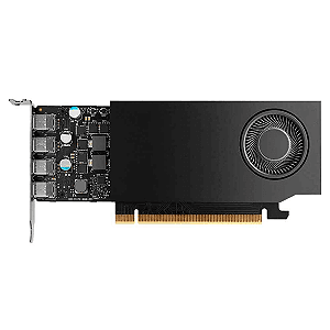 Placa de Vídeo NVIDIA QUADRO RTX A1000 8GB GDDR6 PCIe 4.0 x16 - VCNRTXA1000ATX-PB