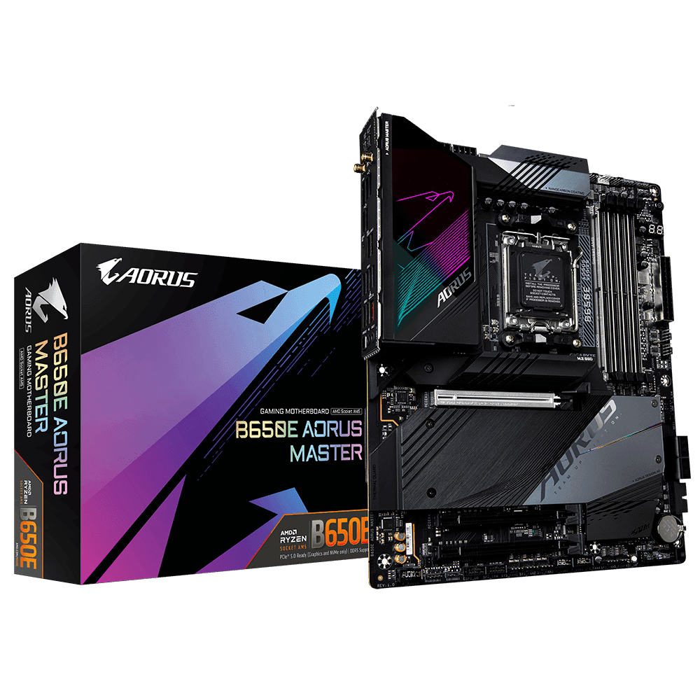 Placa Mae Gigabyte AMD (AM5) DDR5 ATX - B650E Aorus Master 1.0