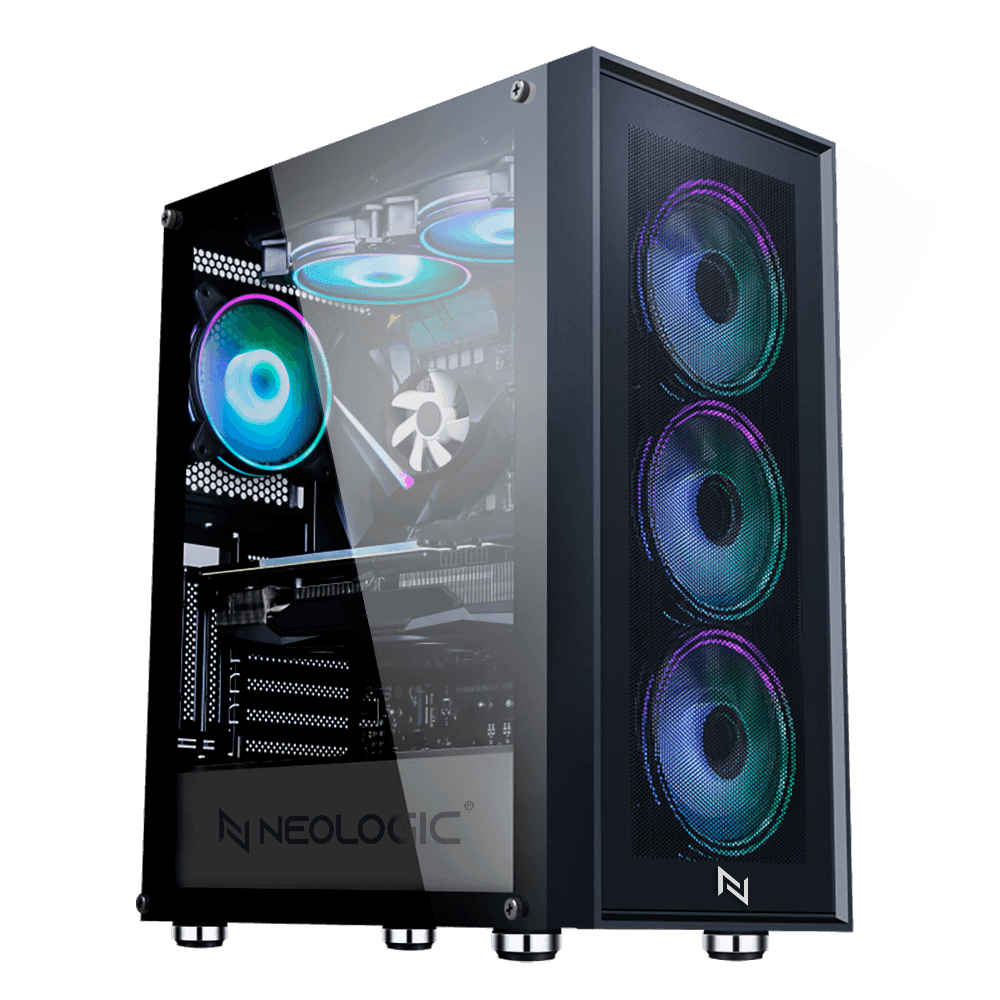 Pc Gamer AMD Ryzen 5 5500 16GB (RTX 4060 8GB) SSD 240GB 600w 80 Plus, Neologic - NLI85759