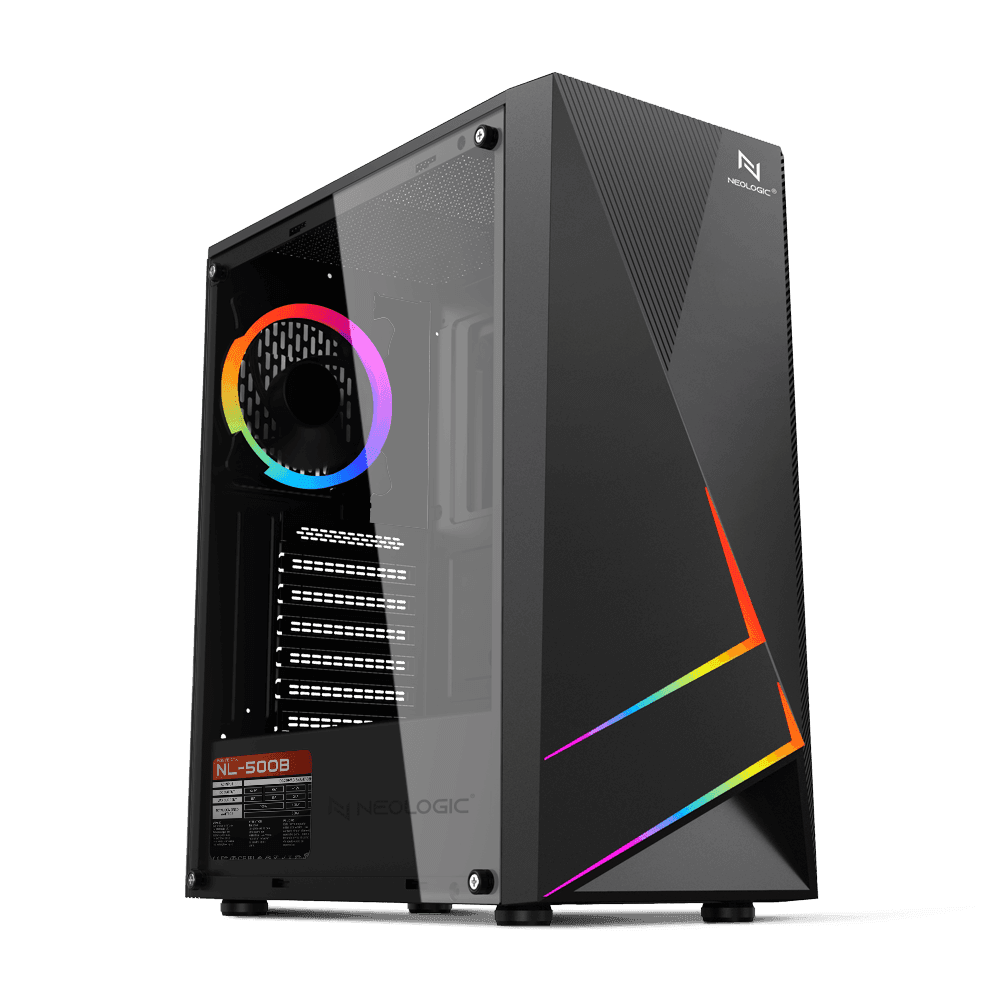 Pc Gamer AMD Ryzen 7 5700 16GB 3200MHZ (RTX 4060 8GB) SSD 480GB, 600w 80 Plus, Neologic - NLI86465