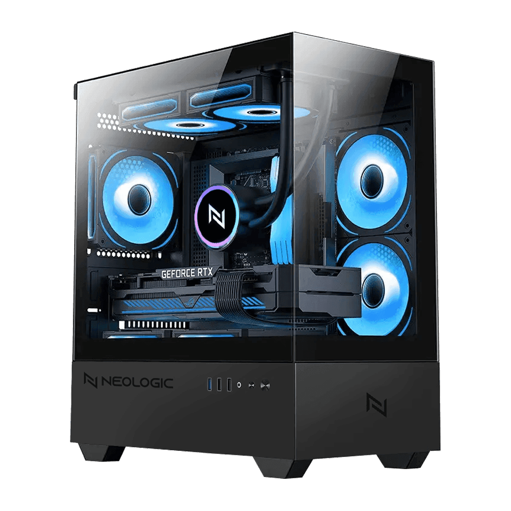 Pc Gamer Ryzen 5 5500, 16GB 3200Mhz, (RTX 4060 8GB), B450M, SSD 480GB, 600W 80 Plus, 3 fans RGB, Neologic - NLI89993