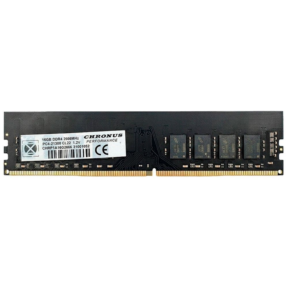 Memória RAM Chronus 16GB DDR4, 2666MHz, PC4-21300, 288-pinos - CHRP1A16G2666