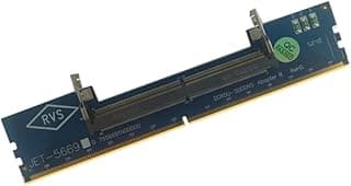 Mustpoint Laptop DDR5 RAM para SO DDR5 U-DIMM Placa adaptadora de desktop, testador de memória SO DDR5 para DDR5 U-DIMM conversor (azul)