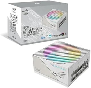 ASUS Fonte de alimentação ROG Loki SFX-L 850W Platinum White ATX de 24 pinos