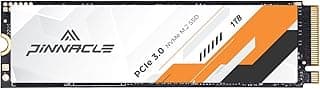 Timetec SSD NVMe de 1 TB PCIe Gen3x4 8Gb/s M.2 2280 3D NAND Cache SLC de alto desempenho, velocidade de leitura de até 2.000 MB/s Unidade de estado sólido interna para PC, laptop e desktop (Pinnacle)