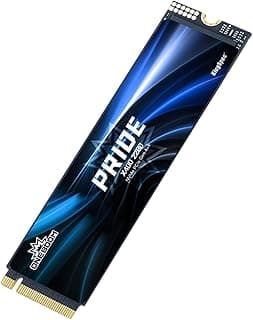 KingSpec SSD M.2 OneBoom X400 1TB Gen4 7300MB/s, SSD NVMe interno TLC 3D NAND para jogos e edição 4K, compatível com PC/PS5/laptop