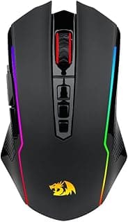 Mouse sem fio Redragon Nix Preto