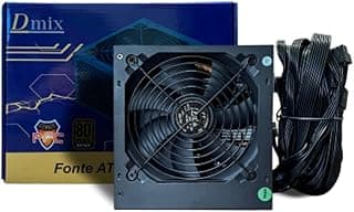 Fonte Atx 700w Real 80 Plus Bronze, Pfc Ativo - Dmix DM-700