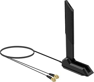 Antena Externa de Substituição Wi-Fi 6E Tri-Band para Placa-Mãe Asus Rog Strix B550-F B650-A Z790 B650E-I Z790-E X670E-E Z790-Pro Z690-E B760-A Z790-A Z790-Plus B650-Plus Gaming Wifi.