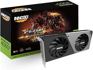 PLACA DE VIDEO INNO3D GEFORCE RTX 4060 TI 8GB TWIN X2 8GB GDDR6 128-BIT N406T2-08D6-171153N – INNO3D