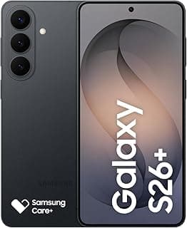 Celular Samsung Galaxy S26+ 5G, 512GB, 12GB RAM, Câmera Tripla de 50+12+10, Tela Grande de 6.7" - Preto