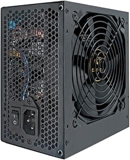 Fonte C3Tech PS-G700B Certificacao 80 Plus Bronze 700w Gamer, ATX, PFC ativo Bivolt automatico 115/230V, Cooler 120mm, Preta