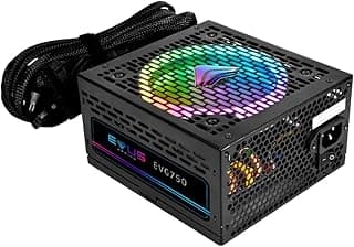 Fonte ATX Gamer Evus EVG750 ARGB 750w 80 Plus Bronze