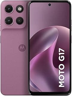 Smartphone Motorola Moto G17 4G - 128GB 12GB (4GB RAM + 8GB RAM Boost) camera 50MP Sony Lytia 600, tela FHD+ 60hz, bateria 5200 mAh - Rosa