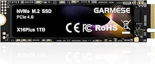 SSD interno de 1 TB NVMe PCIe 4.0 M.2 2280 SSD - Leitura de até 7450 MB/s, ultra desempenho para jogos, unidade de estado sólido interna de edição de vídeo 4K para jogadores, profissionais e