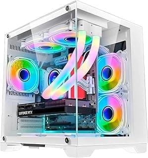 PC Gamer Arvex Branco Intel i7, GeForce RTX 3050, Memoria RAM 16GB, SSD 480GB