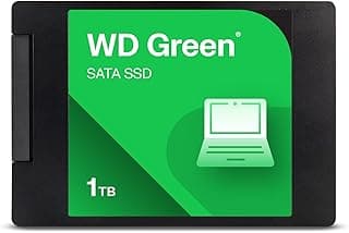 Western Digital WD Verde SATA 1TB, até 545 MB/s, 2,5 polegadas/7 mm, garantia 3Y, unidade de estado sólido interna (SSD) (WDS100T5G0A-00CPT0)