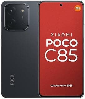 Smartphone Xiaomi Poco C85 NFC Preto 4GB RAM 128GB ROM