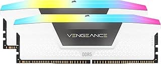 CORSAIR Vengeance RGB DDR5 Kit de aprimoramento de luz (sem memória física) – Branco