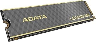 ADATA Legend 860 SSD de 1000 GB (6.000/5.000 MB/s) PCIe geração 4x4 2280, suporte para SSD Toolbox, NVMe