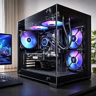 PC Gamer AMD Ryzen 9 5900XT, GeForce RTX 5060 8GB, 32GB RAM, NVMe 500GB, Placa Mãe B550M, Water Cooler