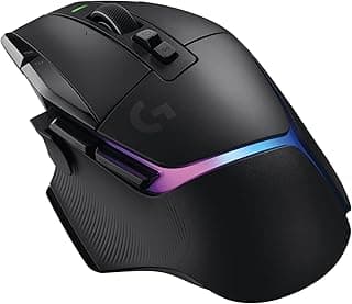 Mouse Gamer Sem Fio Logitech G502 X PLUS LIGHTSPEED com RGB LIGHTSYNC, Switches LIGHTFORCE, Sensor HERO 25K, 13 Botões Programáveis, Compatível com PC/macOS/Windows - Preto