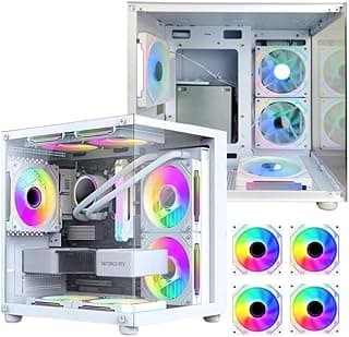 PC GAMER BRANCA AQUÁRIO RYZEN 7 5700G SSD 512GB WATERCOOLER 240MM VEGA 8