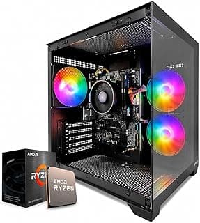 Pc Gamer Amd Ryzen 5 5600GT, Radeon™ Graphics Vega 7, 16gb Ram, Nvme 500gb, Gabinete Rgb 3 fans