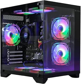 PC Gamer Ryzen 5 5600GT, 16GB DDR4, SSD 480GB, 500W 80 Plus, Windows 11 Pro, PCGT10-E