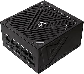 Apevia ATX-SL650W Soul 650W totalmente modular, ATX Active PFC, design DC para conversor, ventilador silencioso de 140 mm, compatível com RoHS, fonte de alimentação para jogos