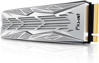 Fikwot FN990 1TB NVMe SSD M.2 2280 PCIe Gen4x4 com dissipador de calor RGB, até 7400 MB/s, 3D NAND TLC, unidade interna de estado sólido para jogos para PS5 e desktop