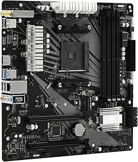 Placas-mãe de computador B450 B450M placa mãe adequada para ASRock B450M/ac soquete de placa-mãe AM4 suporte Ryzen 5 5600 4300G 1600 DDR4 PCI-E 3.0 Micro ATX