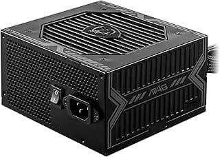 Fonte de Alimentação MSI MAG A650BN, 650W, 80 Plus Bronze, PFC Ativo, Com Cabo, Preto - MAGA650BNL