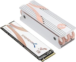 SABRENT Unidade de estado sólido de desempenho máximo SSD interno Rocket Q4 NVMe PCIe 4.0 M.2 2280 com dissipador de calor | R/W 4700/1800 MB/s (SB-RKTQ4-HTSS-1TB)
