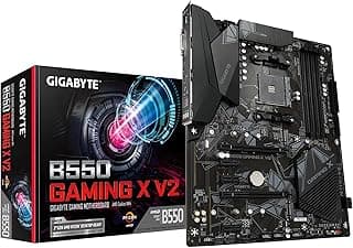 Gigabyte B550 Gaming X V2 (Placa-mãe AMD Ryzen 5000/B550/ATX/M.2/HDMI/DVI/USB 3.1 Geração 2/DDR4/ATX/Gaming)