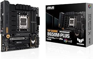 Placa Mae Asus Tuf Gaming B650m-plus Chipset B650 Amd Am5 Ddr5 90mb1bg0-c1bay0
