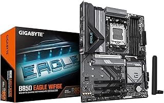 Placa Mãe Gigabyte B850 EAGLE WIFI6 (AM5/4xDDR5/HDMI/DP/M.2/USB 3.2)