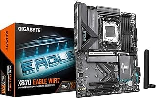 GIGABYTE X870 Eagle WIFI7 AM5 LGA 1718, ATX, DDR5, 4X M.2, PCIe 5.0, USB4, Wi-Fi 7, LAN 2,5GbE, EZ-Latch, Q-Flash
