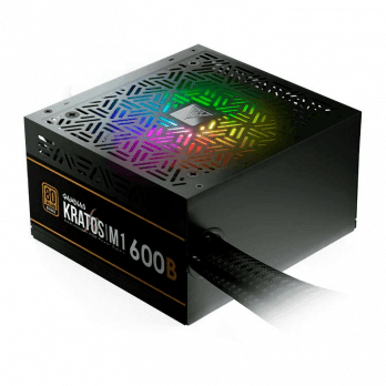Fonte Gamdias Kratos M1-600W RGB Bronze 80 Plus